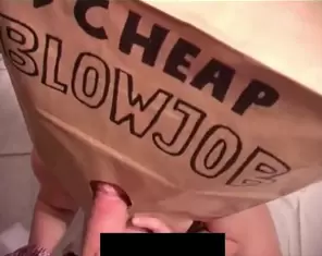 Paper Bag Blowjob